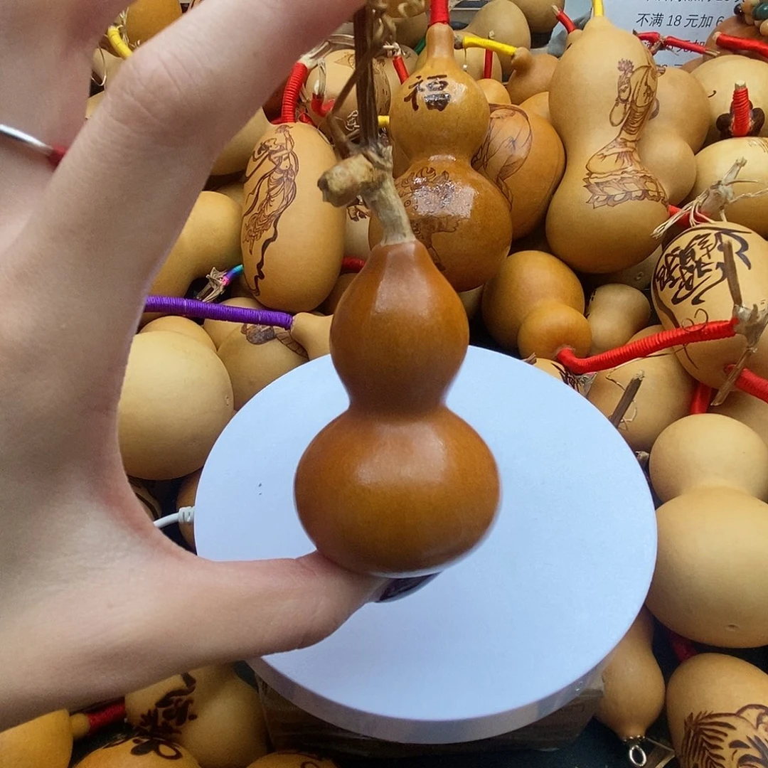 陌***哒香榧木葫芦工艺品