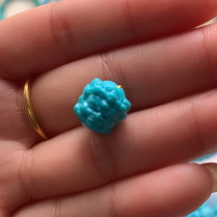 绿松石合金珠宝奇石卡10.6