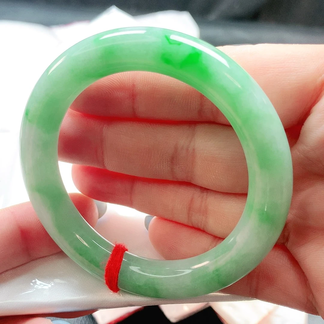未镶嵌手镯翡翠圆条2551