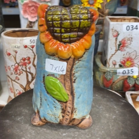 【闪购商品】红陶粗陶材质多肉花盆