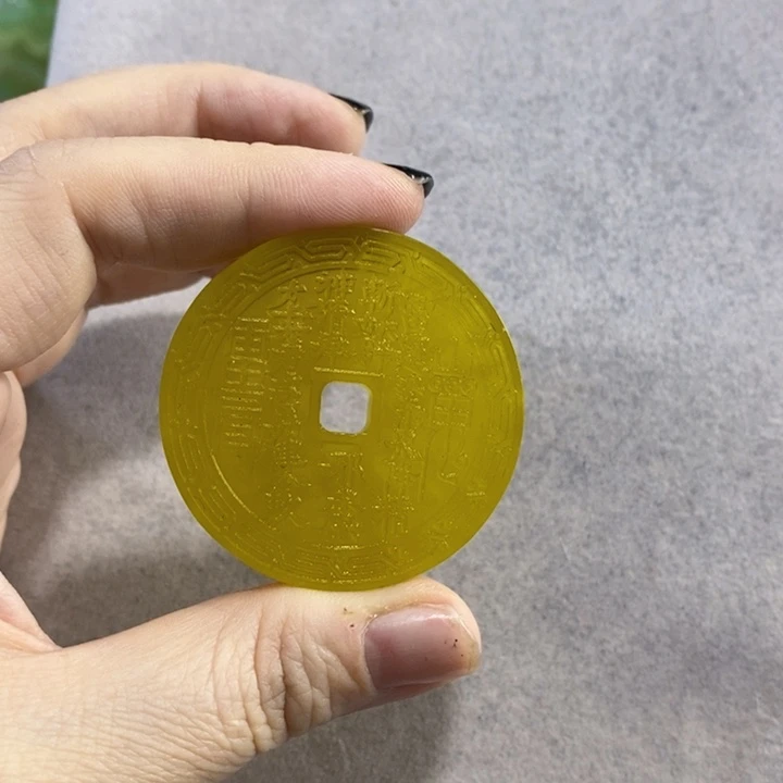 未镶嵌岫玉挂件吊坠