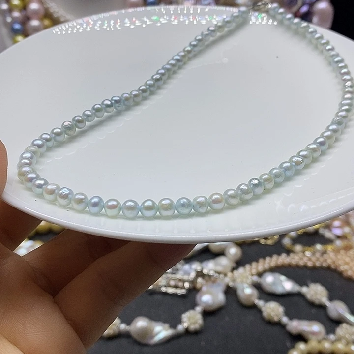 淡水珍珠未镶嵌颈饰