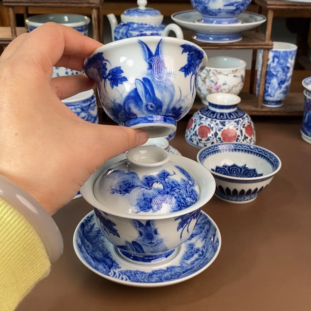 景德镇陶瓷手工手绘