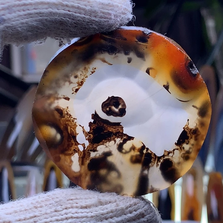 玛瑙/玉髓颈饰未镶嵌122