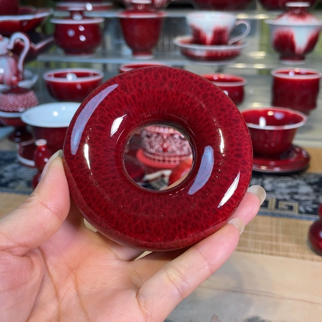 景德镇原矿釉盖置