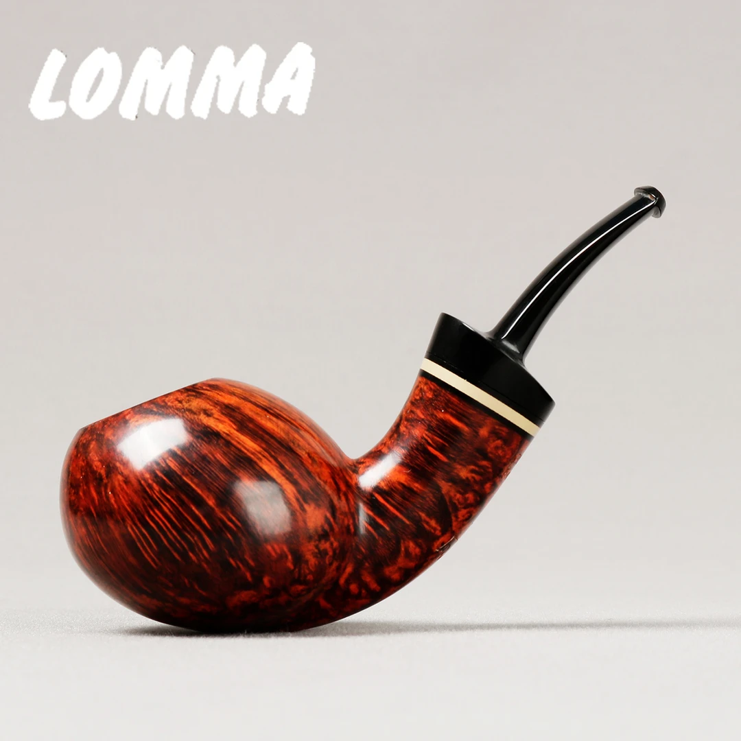 瑞典大师Lomma 卢马 双皇冠河豚番茄  3毫米 手工石楠木烟斗
