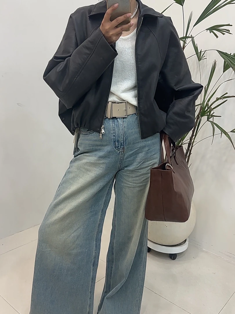 【素熙】家韩国小皮衣