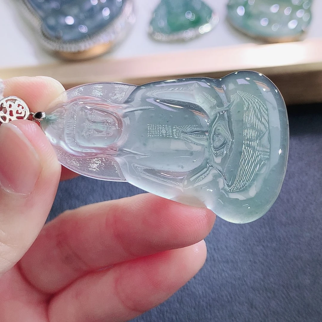 翡翠未镶嵌挂件翡翠