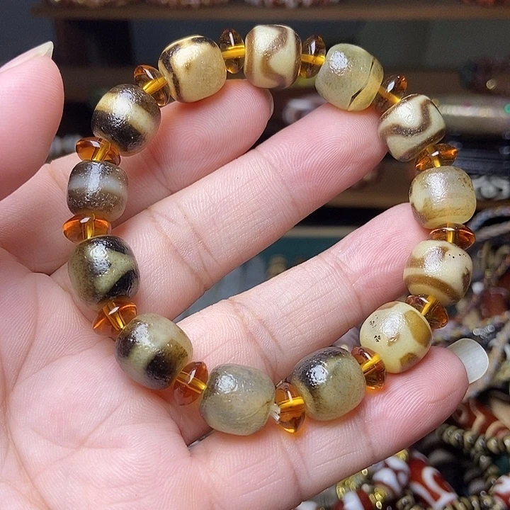 玛瑙/玉髓未镶嵌手链