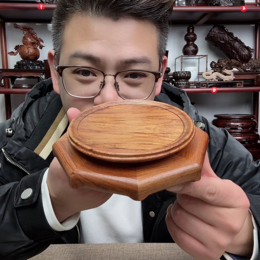 花梨木工艺品底座