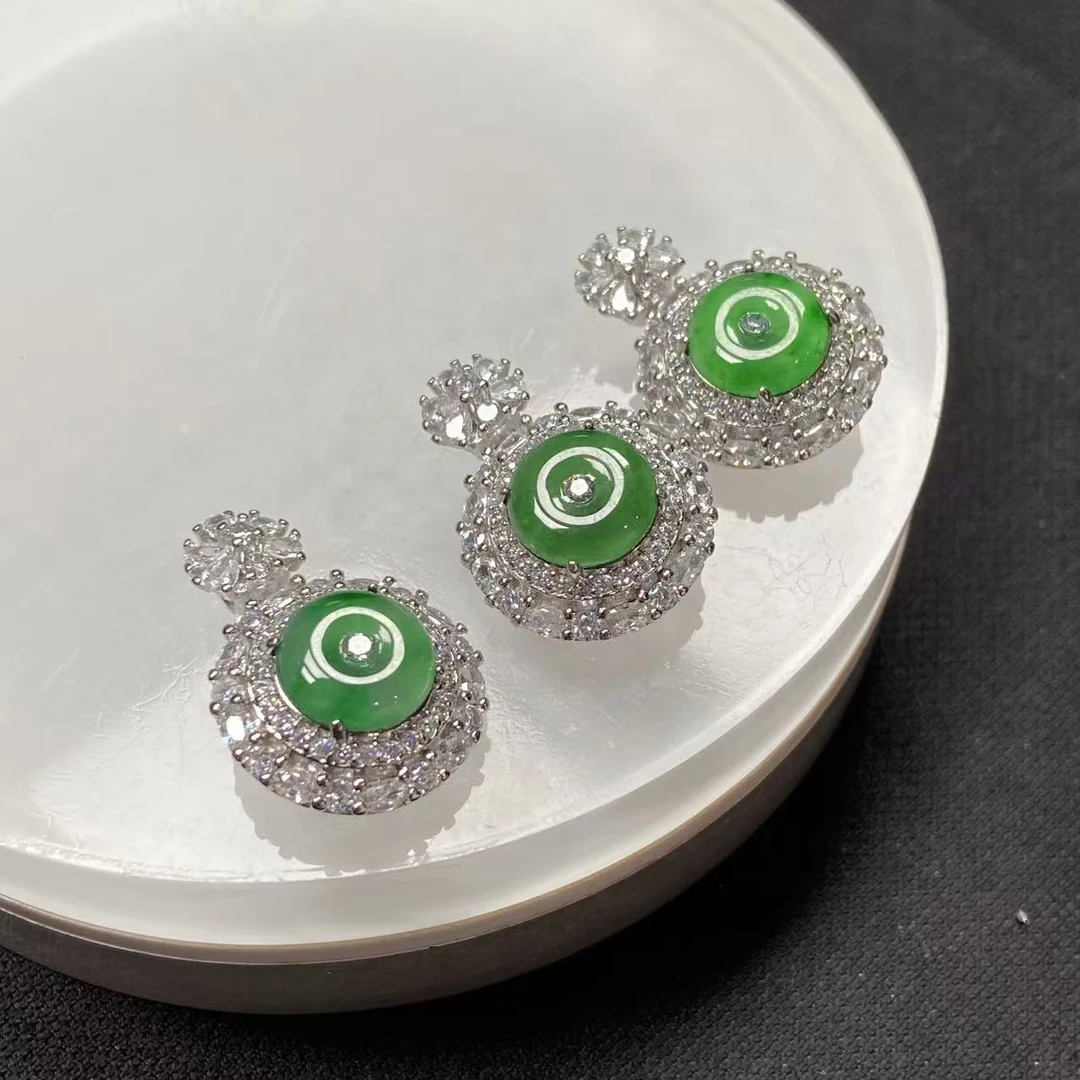 16670天然A货翡翠【平安扣】多样性发一个