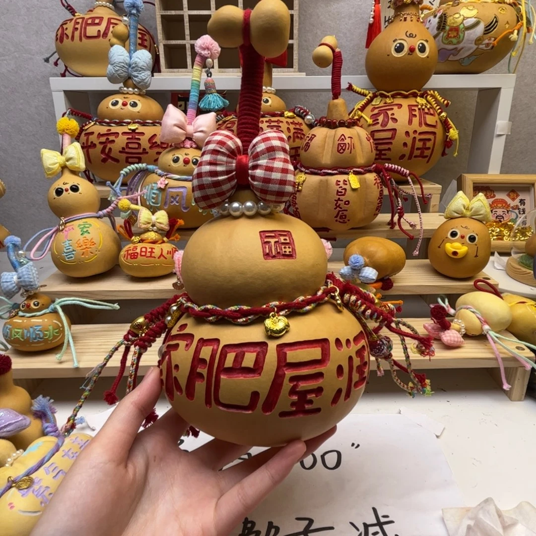 特***，有机玻璃葫芦家居摆件