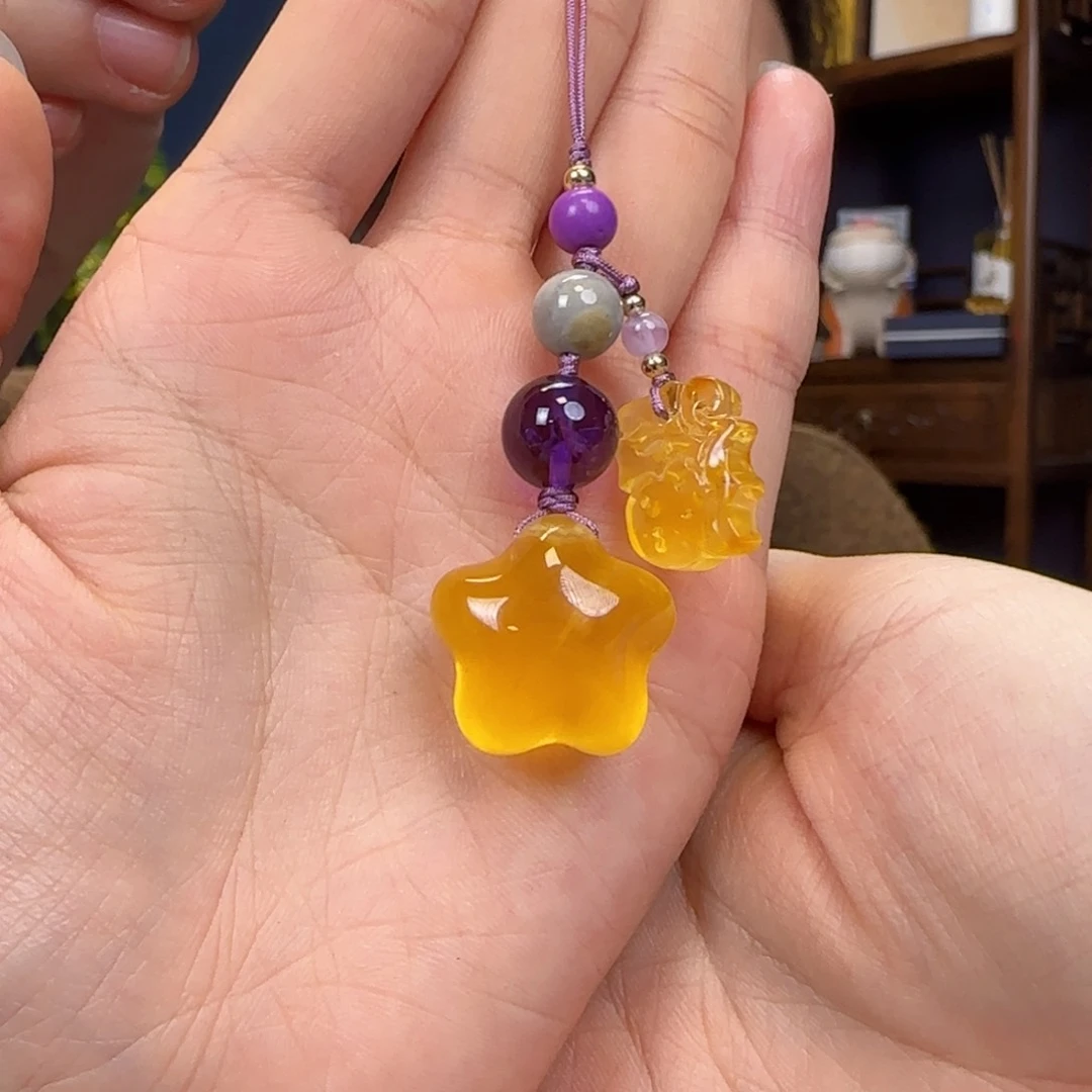 蜜蜡颈饰未镶嵌11111111111