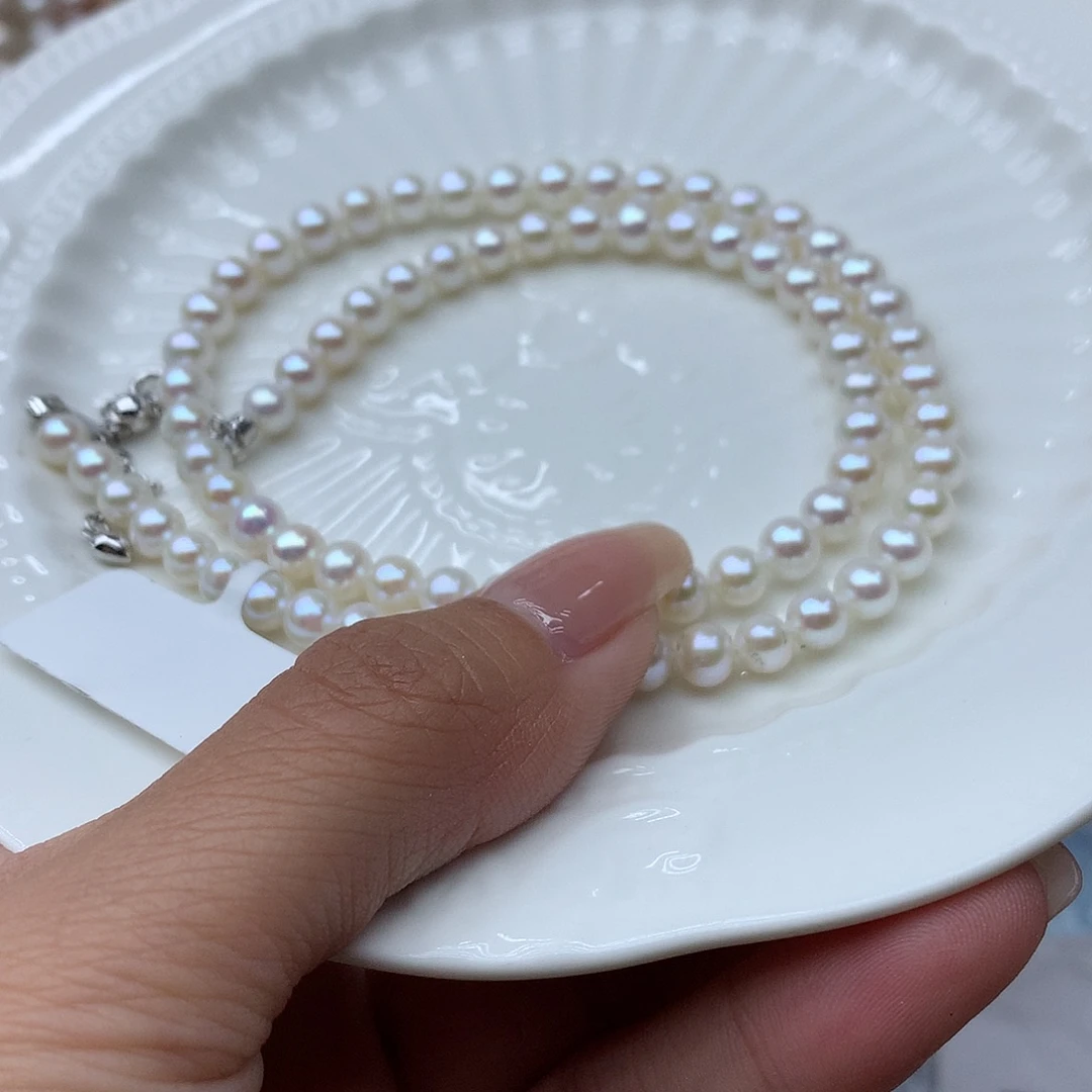 淡水珍珠5-6未镶嵌n19项链
