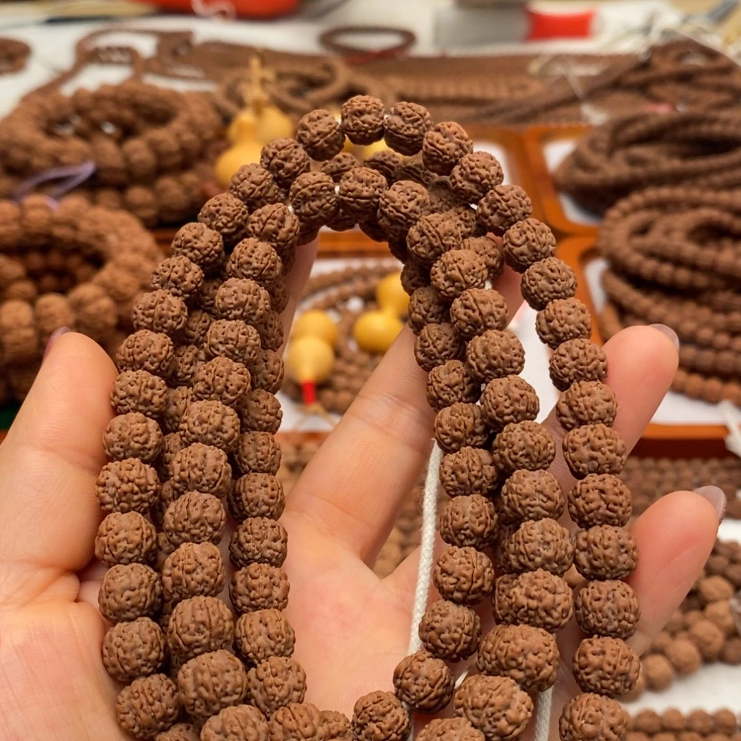 爱***果金刚菩提吊坠定制花王108卡9➕