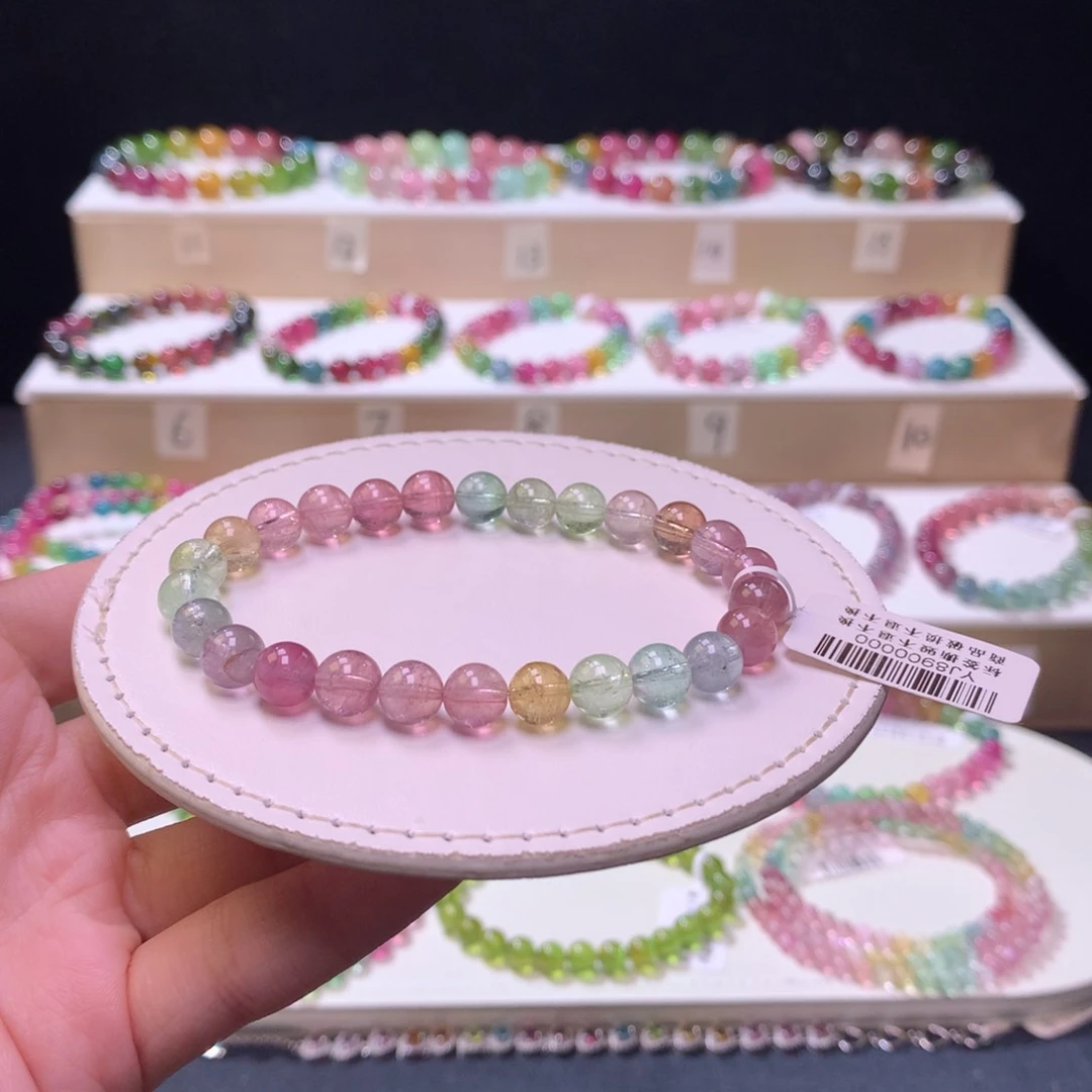 未镶嵌手链碧玺碧玺