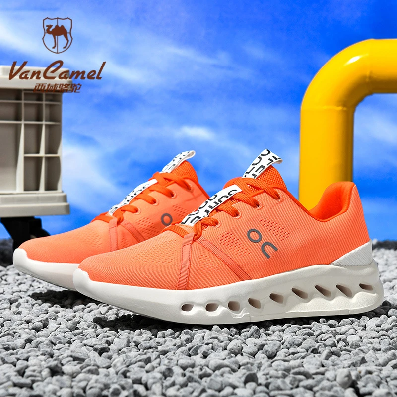 西域骆驼高品质软底舒适潮鞋老爹鞋运动休闲男鞋夏干净感痞帅男鞋