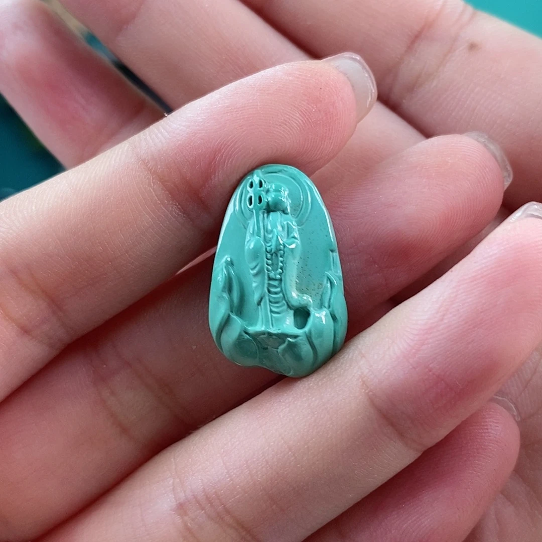 绿松石珠宝奇石未镶嵌