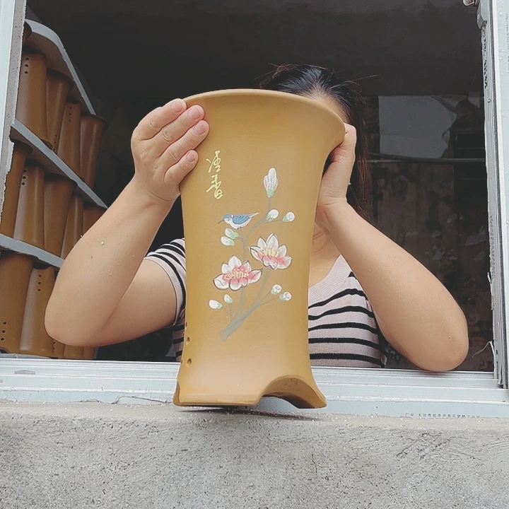 紫砂花盆宜兴紫砂精品花盆