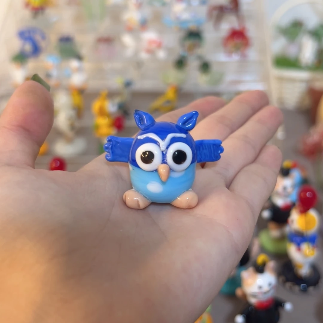 【闪购商品】琉璃手工艺品猫头鹰