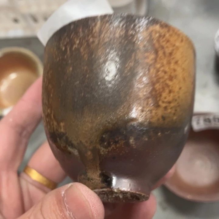 柴烧杯子宝瓶大放漏