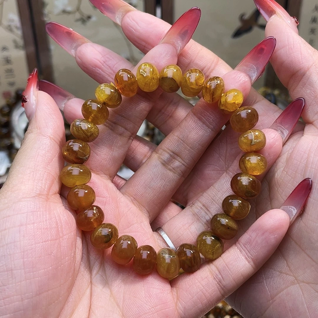 琥珀未镶嵌裸石10mm蜜蜡