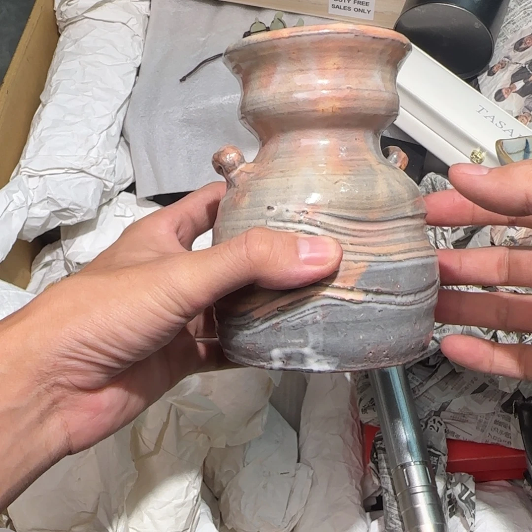紫砂陶瓷孤品单件车里拍