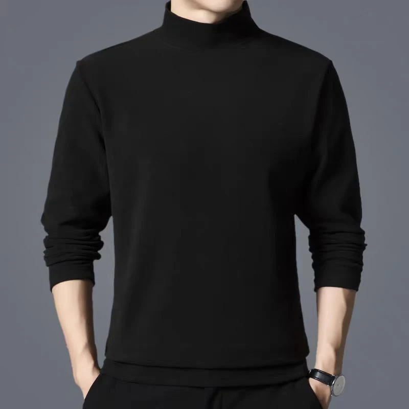 6068男士长袖加绒卫衣