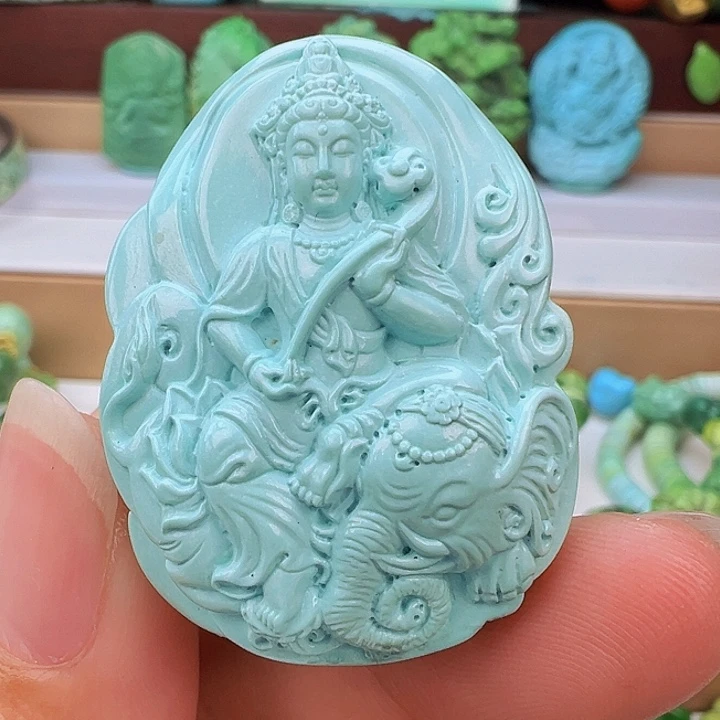 未镶嵌绿松石项链