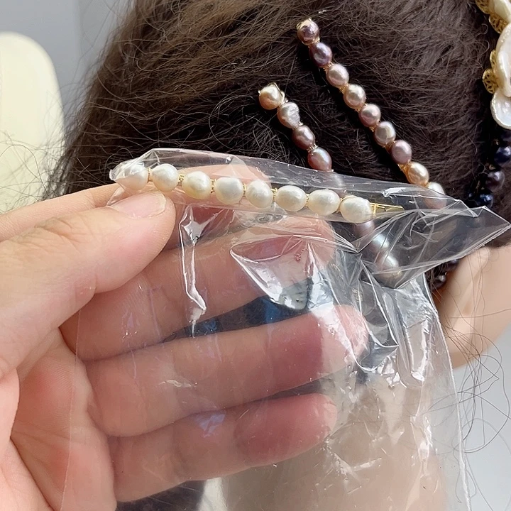 未镶嵌淡水珍珠发夹