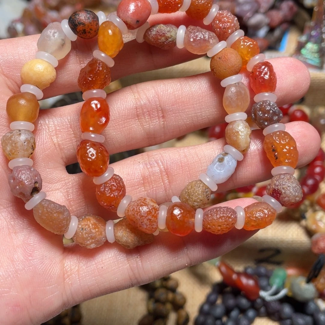 玛瑙/玉髓手链合金