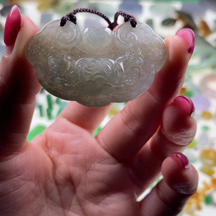 翡翠未镶嵌挂件天然翡翠