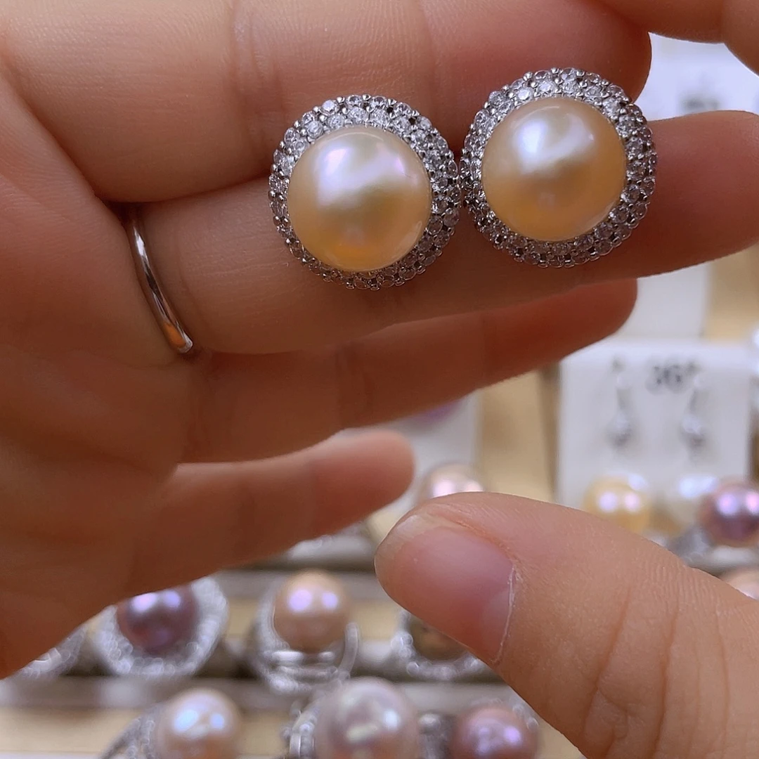 耳饰淡水珍珠未镶嵌