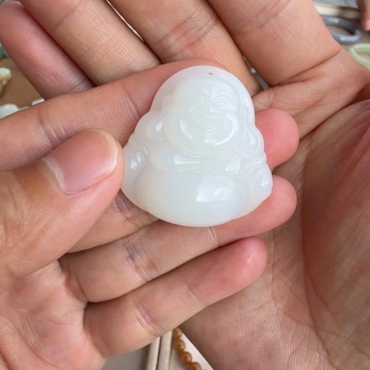 和田玉（白玉）未镶嵌颈饰