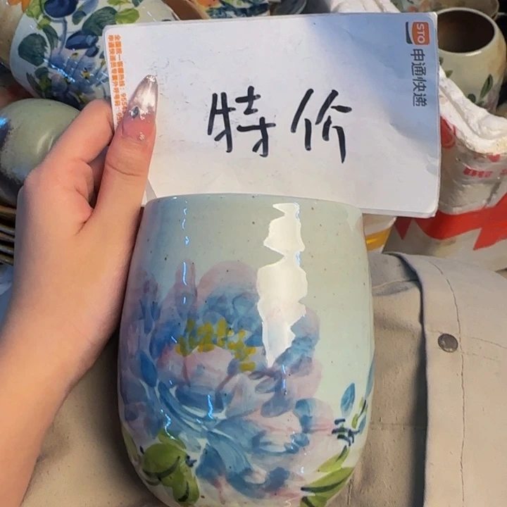 瓷片景德镇陶瓷手工手绘