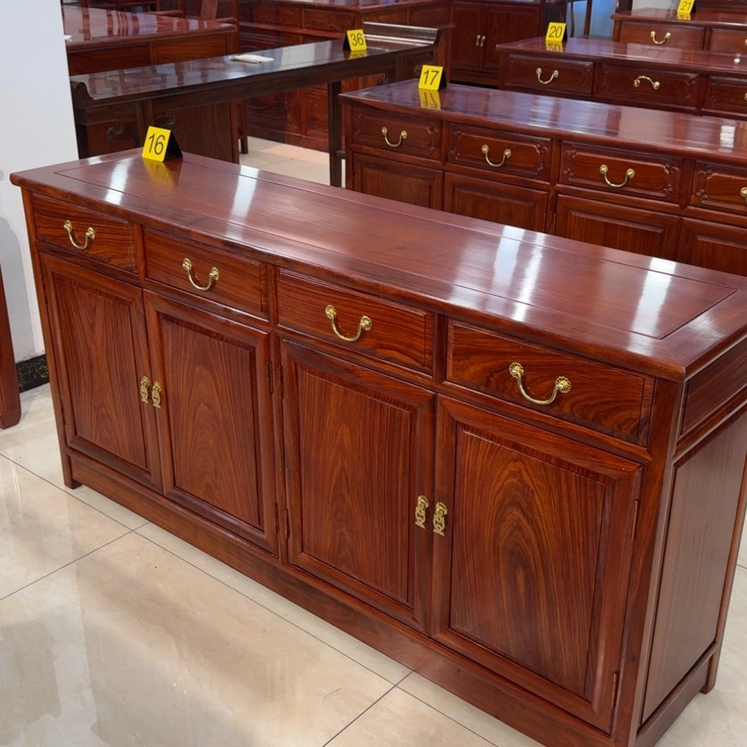 花梨木类储物柜刺猬餐边柜158.40.80四门