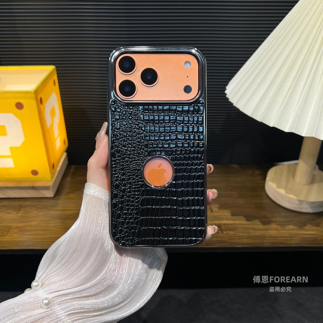 适用于苹果iPhone17promax手机壳17pro真皮17保护套Air奢华防摔