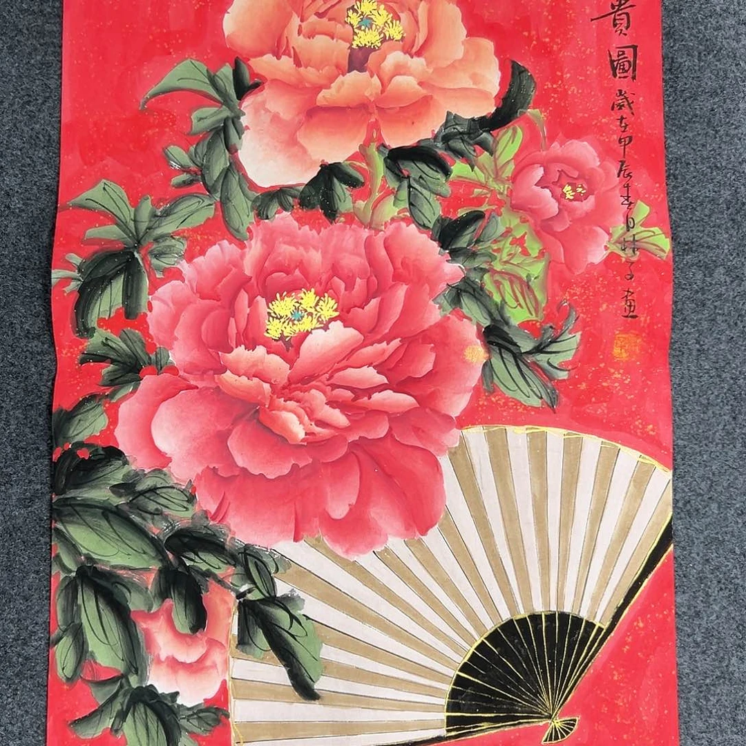 国画国画作品宣纸纯手绘