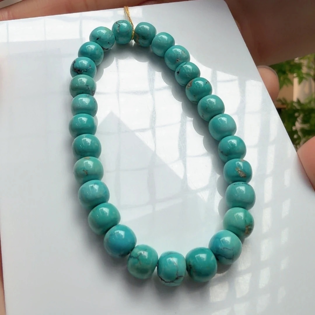 绿松石未镶嵌颈饰