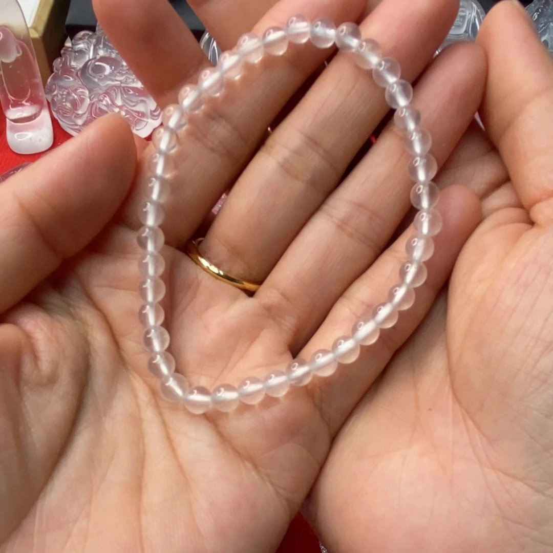 石英岩玉未镶嵌吊坠(赠链)