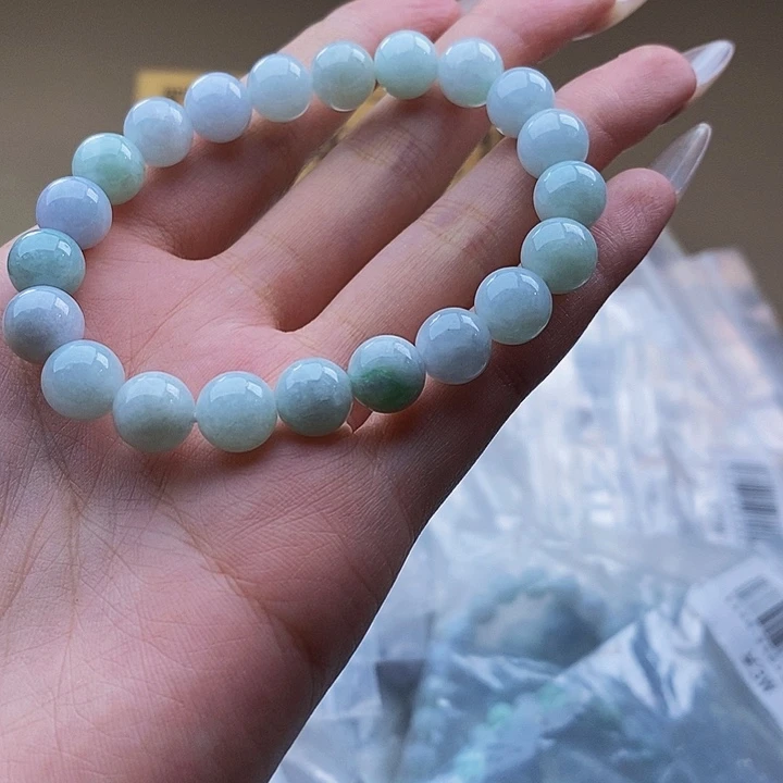 未镶嵌手串翡翠天然