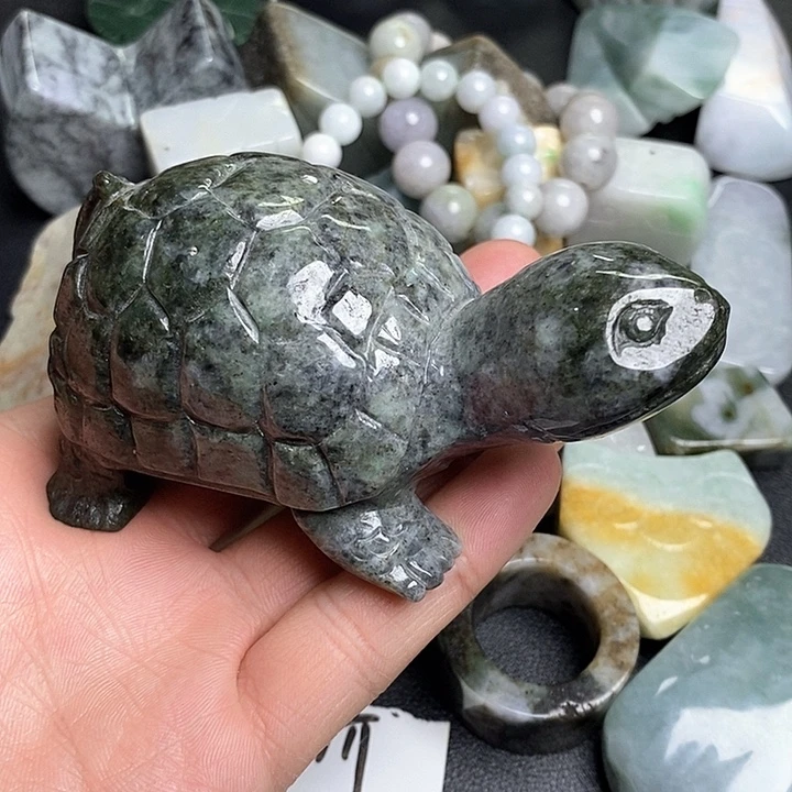 翡翠未镶嵌颈饰天然翡翠57