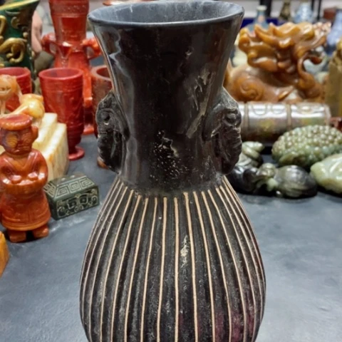 紫金钵盂菩提吊坠