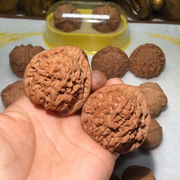 把件文玩核桃44满天星