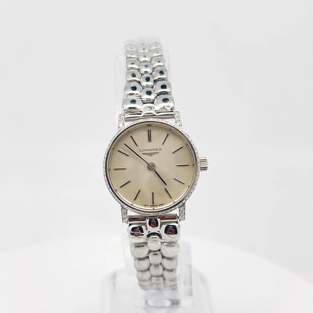 95新 Longines/浪琴 手动机械后钻22.5mm/公价32999/w10973