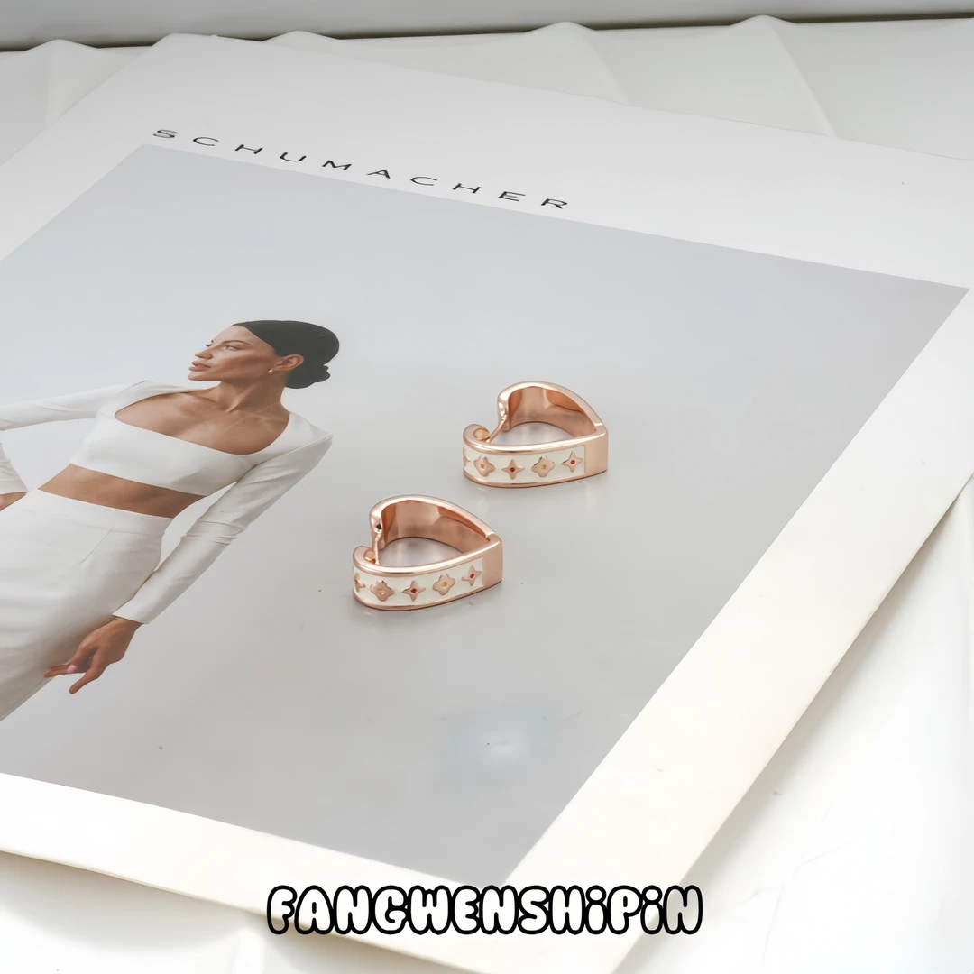 铜合金珐琅耳饰 耳环1480