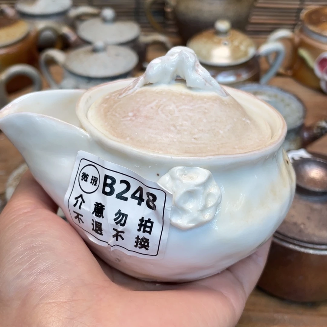 沅***礼纯手工柴烧茶壶茶具瑕瑕