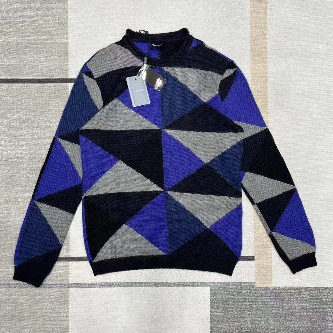 全新未使用 GIORGIO ARMANI/阿玛尼 男士加厚保暖毛衣52