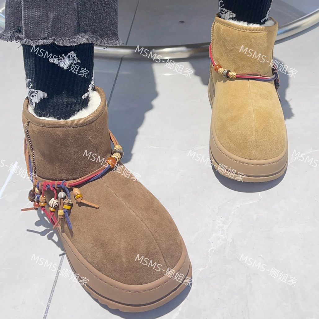 玛莎玛索28-519大棉雪地靴