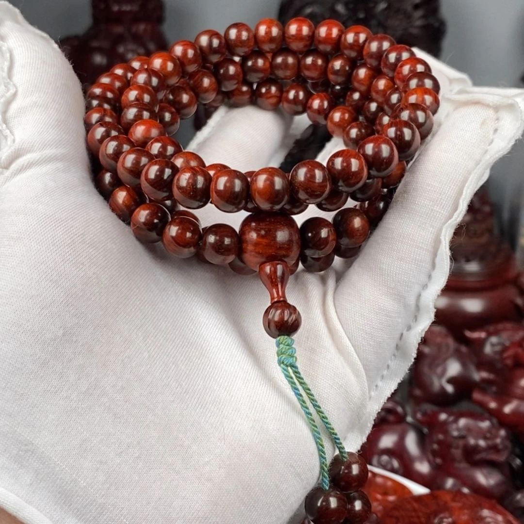 雅***致小叶紫檀手串/手链檀香紫檀